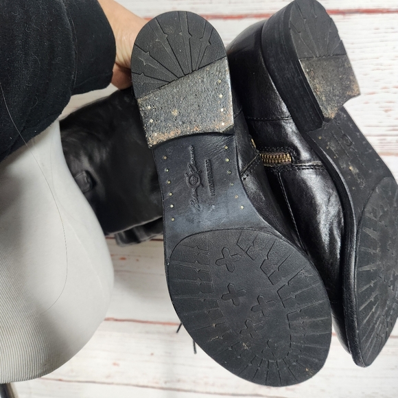 Born Crown Gilmore Tall Leather Lace Up Boots Size 8.5 - Picture 7 of 9